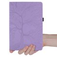 thumbnail image 3 of Étui Rotatif à 360 pour Samsung Galaxy Tab A9 A9+ Étui 8,7 11 Pouces 2023 Étui Embossé Arbre Funda pour Galaxy Tab A9 Housse de Tablette Violet Tab A9 8,7 Pouces, 3 of 6