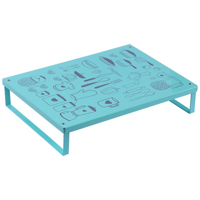 Housse de Cuisinière à Gaz Base Étagère Support de Cuisinière Support de Four à Micro-Ondes Rangement de Cuisine Support d'Étagère pour Cuisinière à Induction Élégant Simple Base de Cuisinière à Gaz pour Cuisine