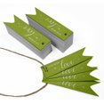 thumbnail image 3 of Inkdotpot Pack Of 50 Real Silver Foil Paper Tags Made With Love Text Favor Hang Tags, 3 of 6