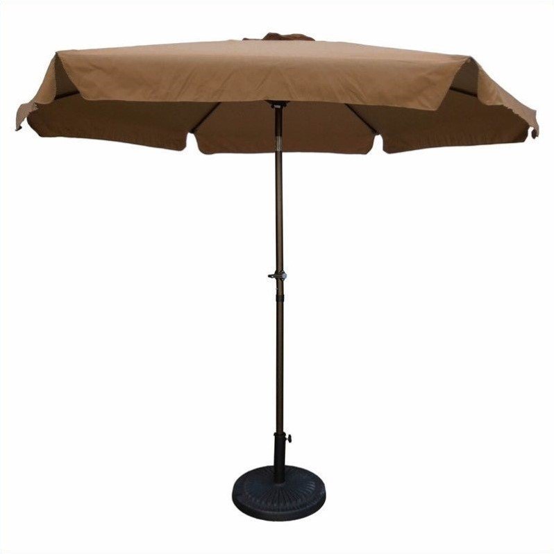 International Caravan St. Kitts Patio Umbrella in Chocolate