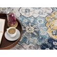 thumbnail image 4 of eRug Outlet Savannah Collection Modern Abstract Area Rug Large (8x10 feet) - 7'9" x 10'9", Blue, 4 of 6