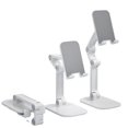 thumbnail image 1 of Cell Phone Stand for Desk, Foldable Desktop Mobile Phone Holder, Adjustable Phone Holder  Dock, Cellphone Accessories, 1 of 8