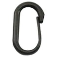 thumbnail image 1 of XZNGL Outdoor Plastic Carabiner D-Ring Key Chain Clip Hook Outdoor Buckle 10Pcs, 1 of 5