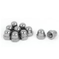 thumbnail image 1 of Unique Bargains M8 Thread Dia 304 Stainless Steel Dome Shape Head Cap Acorn Hex Nut 10pcs, 1 of 2