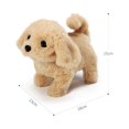 thumbnail image 2 of SUNSIOM Little Puppy Plush Toy Electronic Interactive Toy Barking Stuffed Dog, 2 of 6