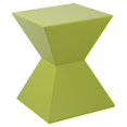 thumbnail image 1 of Sunpan Rocco 13.5" Table de Fin Moderne en Fibre de Verre Haute Brillance en Vert, 1 of 2