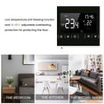 thumbnail image 4 of Smart LCD Touchscreen Thermostat for Home Programmable Electric Floor Heating System Thermoregulator AC 85- Temperature Controller, 4 of 7