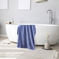 thumbnail image 4 of EGNMCR Bath Towels 1pc Coral Velvet Bath Towel Towel For Adult Daily Use At Home Absorbent Dry Hair Towel That Does Not Hair Beach Towel Strip Patterned Bath Towel a Bath, 4 of 5