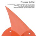 thumbnail image 3 of Firewood Splitter, Manual Wood Splitter Rustproof Orange Lightweight  for Indoor, 3 of 7