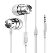 WIFKLSIIPG Earphones in Ear Headphones with Microphone 3.5mm Wired Earbuds for Ios and Android Smartphones Laptops Mp3 Gaming Walkman