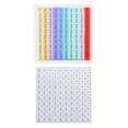 thumbnail image 3 of Esquirla Wooden Math Board Toy Counting Math Table Board Game for Travel Outdoor Home Multiplication Board, 3 of 8