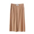 thumbnail image 1 of Pantalon de Pyjama Capri pour Femme, Détente, Décontracté, Été, Bas Amples et Confortables, Jambe Grand, Court, Pantalon de Nuit avec Poches, 1 of 3