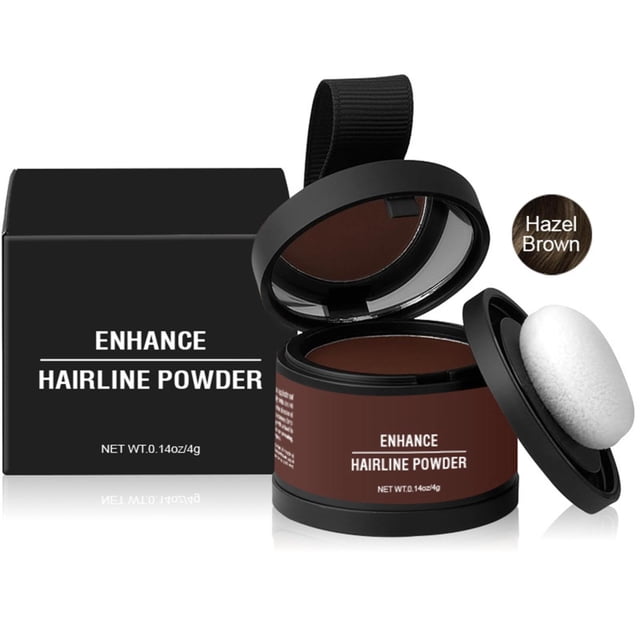 Poudre pour la Ligne de Cheveux, Rehausse la Ligne de Cheveux, Poudre pour la Ligne de Cheveux, Dissimule Instantanément la Racine des Cheveux, Poudre pour Cheveux (Blond Pâle), Soins Capillaires pour Femmes