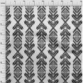 thumbnail image 4 of oneOone Viscose Chiffon Black Fabric Aztech Fabric For Sewing Printed Craft Fabric By The Yard 42 Inch Wide, 4 of 4