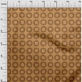 thumbnail image 3 of oneOone Velvet Tawny Brown Fabric Geometric Sewing Material Print Fabric By The Yard 58 Inch Wide, 3 of 5