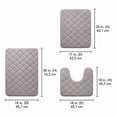 thumbnail image 2 of Ensemble de tapis de bain en mousse mémoire Mainstays, 2 of 5