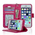 thumbnail image 1 of [PST] iPhone 5 / 5S Case, Leather Magnetic Card Slot Wallet Folio Flip Case Cover, 1 of 6