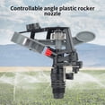 thumbnail image 4 of 1/2 Controllable Angle Plastic Rocker Arm Sprinkler Agricultural Irrigation Garden Garden Watering Greening Irrigation, 4 of 6