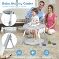 thumbnail image 4 of Gymax 6 in 1 Baby High Chair Infant Activity Center w/ Height Adjustment, 4 of 10