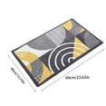 thumbnail image 3 of Xihbxyly Rug Area Rug Living Room Bedroom Rug Bathroom Floor Mat Microfiber Inkjet Printing Bathroom Absorbent Foot Mat Bedroom Door Mat Non Slip Mat Flocked Carpet Geometric Pattern, 3 of 6