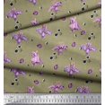 thumbnail image 3 of Soimoi Velvet Fabric Check,Spider & Bat Kids Print Sewing Fabric Yard 58 Inch Wide, 3 of 3