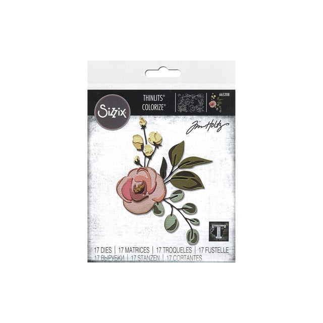 Sizzix THoltz Thinlits Die Bloom Colorize