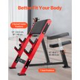thumbnail image 3 of VEVOR Banc de Courbure de Prédicateur Réglable pour Gym à Domicile Machine pour Biceps Équipement de Barre, 3 of 9