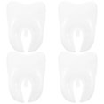 thumbnail image 1 of 4 Pcs Ballons en Forme de Dent Ballons pour Baby Shower Ballons à Grosses Dents Ballons d'Anniversaire, 1 of 8