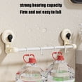 thumbnail image 5 of Dvruxg Suction Cup Towel Rack, Punch-Free Bathroom Organizer, Multi-Hook Bath Towel Storage for Shower Use, 5 of 5