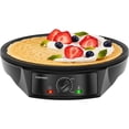 thumbnail image 1 of Chefman Electric Crepe Maker & Griddle, Nonstick Grill Pan, 12" Surface, Black, 1 of 8