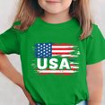 thumbnail image 2 of T-Shirt pour Enfants, Imprimé de la Fête de l'Indépendance à Manches Courtes et Col Rond, Haut Décontracté et Polyvalent pour Garçons et Filles de 3 à 15 Ans, 2 of 6
