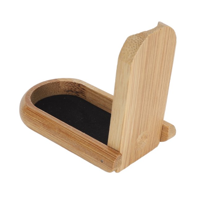 Foldable Pipe Holder Small Portable Wooden Folding Single Stand For Smoking Pipe Display Sturdy And Durable