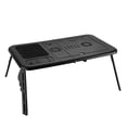 thumbnail image 2 of Ejoyous Table Pliante Portable Réglable Lit Bureau Support pour Ordinateur Portable (Noir), 2 of 8
