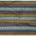thumbnail image 4 of oneOone Organic Cotton Poplin Twill Fabric Chevron & Greek Key Block Print Fabric By The Yard 42 Inch Wide, 4 of 4