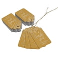 thumbnail image 3 of Inkdotpot Silver Foil Paper Hang Tags Thank You For Celebrating With Me Birthday Favor Tags 50 Pieces, 3 of 6