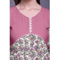 thumbnail image 5 of Bimba Kurta Anarkali Longue à Imprimé pour Fête, Évasée, Coupe A, Kurtis pour Femmes, 5 of 5