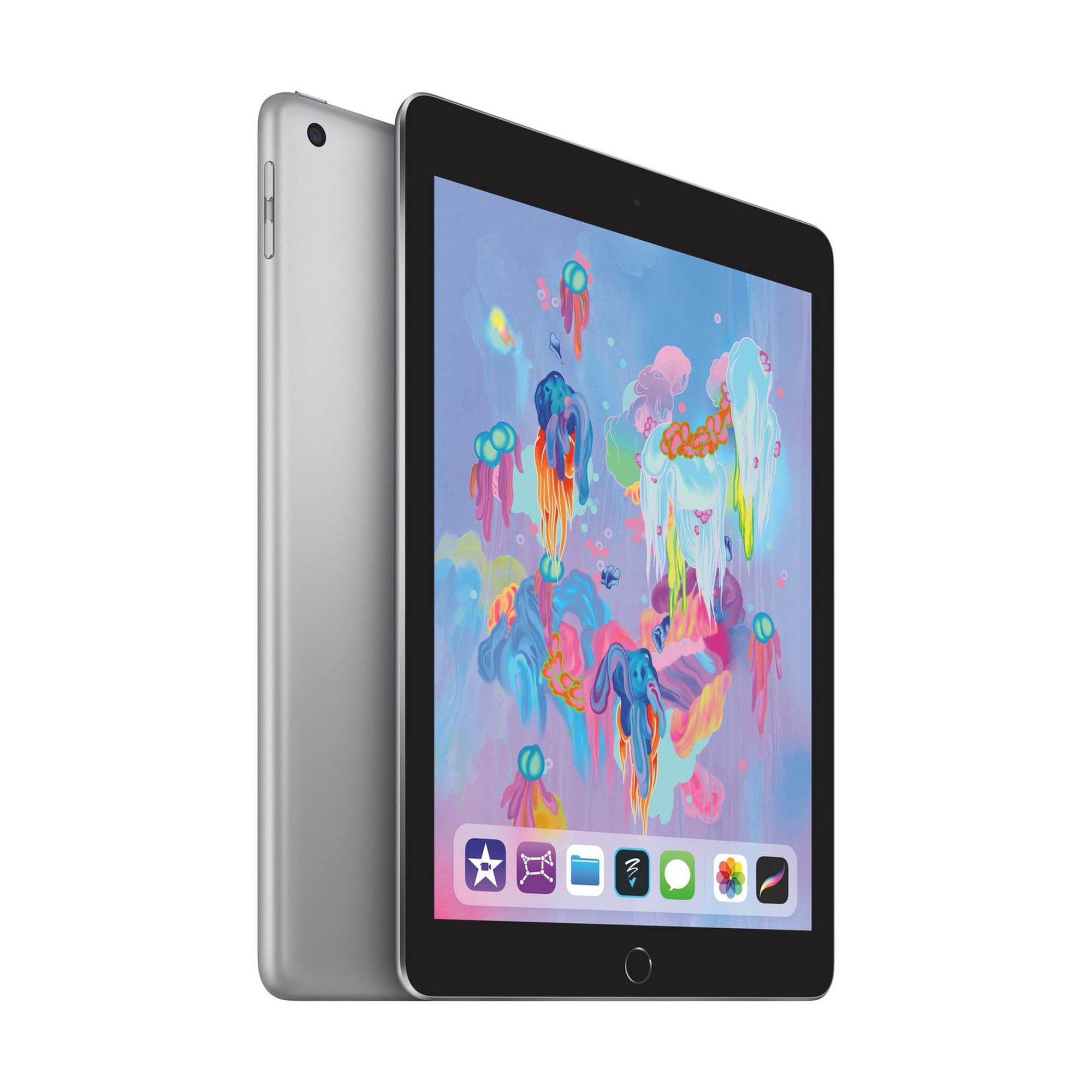 Refurbished Apple iPad 6th Gen 128GB Space Gray Wi-Fi MR7J2CL/A