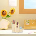thumbnail image 4 of Multifunctional Organizer Desk Caddy with Compartments, Durable Plastic Office Accessory Tray for Pens Brushes, Portable Countertop Storage for Home Office Bathroom School Art Supplies,, 4 of 7