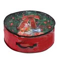 thumbnail image 1 of HLONK Storage Trunks Clearance  Christmas Wreath Storage Bag - Garland Holiday Container With Clear Window - Tear Proof Fabric  Room Storage, 1 of 5