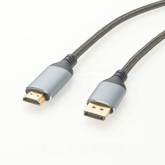 Generic 8K@60Hz DisplayPort to HDMI Cable DP 1.4 to HDMI 2.1 Adapter Converter Video Audio Cable for HDTV, Monitor, Projector