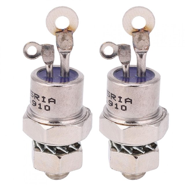 25RIA120 Thyristor, 2Pcs Thyristor, Alimentations Régulées pour Circuits d'Éclairage Commande de Moteur d'Alimentation de Batterie