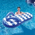 thumbnail image 1 of Sandale de plage gonflable de Blue Wave, bleu marine, 1,80 m, 1 of 2