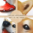 thumbnail image 3 of ZECATL Jouets Marionnettes Shiba Inu, Marionnettes Chiens Jouet de Rôle, Tête de Shiba Inu Réaliste en Caoutchouc Doux, 3 of 7