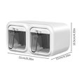 thumbnail image 3 of Boovnll Wall Mounted Spice Jars Household Kitchen Seasoning Box Multi Seasoning Box Storage Box Wall Mounted Seasoning Jar Set Combination, 3 of 7