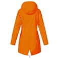 thumbnail image 5 of Pisexur Manteaux d'Hiver pour Femmes Imperméables de Plein Air Randonnée Imperméable Manteau de Pluie pour Femmes Doublé Veste de Pluie Légère à Capuche Manteaux Trench, 5 of 5