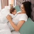 thumbnail image 2 of Unique Bargains Brushed Microfiber Pillowcase Body Pillow Pillowcase 1pc, 2 of 9