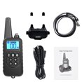thumbnail image 2 of 880-1 Rechargeable Dog Training Collar with Anti-Interference Remote Control – 3 Modes (Beep, Vibration 1-99, Shock 1-99), Weatherproof Receiver, 67cm PU Leather Collar, USB Charging, 3-Channel, 2 of 5