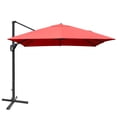thumbnail image 2 of Costway Parasol Déporté de Patio 10 Pieds X 13 Pieds en Aluminium, Rotation à 360°, Inclinaison, Orange, 2 of 10