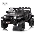 thumbnail image 2 of Ourlova Kids Electric Vehicles with Parent Remote Control, 3 Speeds, Max Speed 5 MPH, Spring Suspension, LED Lights, Music, Electric Ride-On Car, 2 of 9