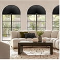 thumbnail image 3 of Arch Window Shade Light Filtering Pleated Shade Half Circle Self Adhesive Fabric Blinds Room Darkening Shades Stick on Easy Install Blinds Semi Circle Window Cover, 3 of 13